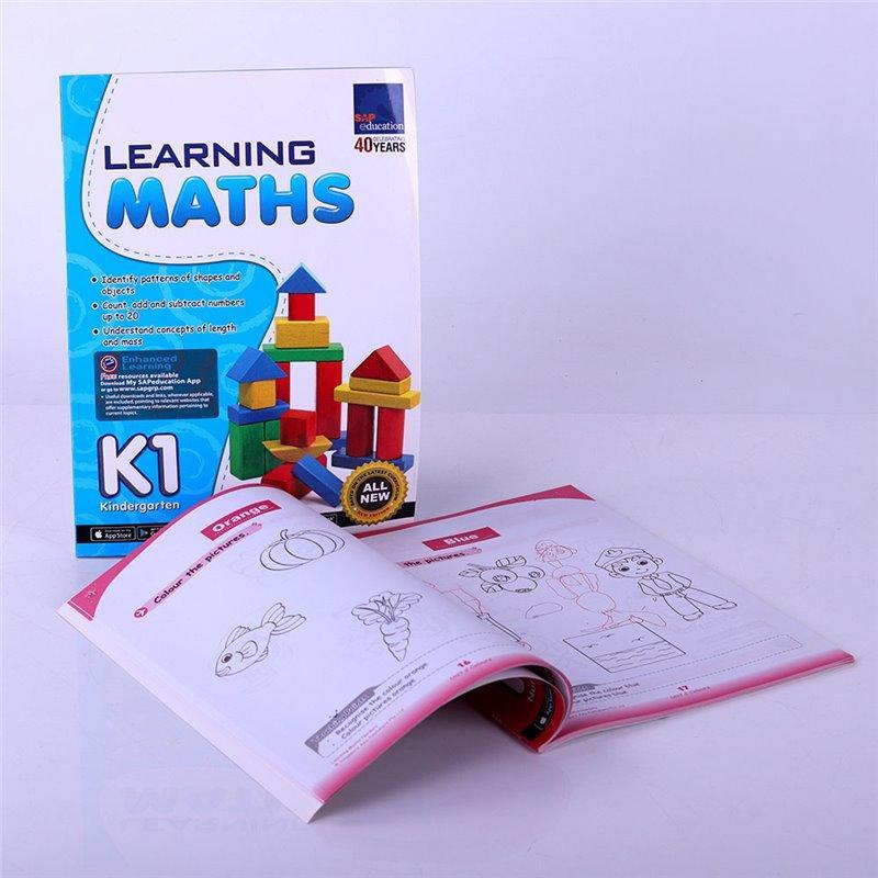 Китайская фабрика, кастомная глянцевая или матовая бумага для печати журналов, детских книг, учебников (арт. 1113019)