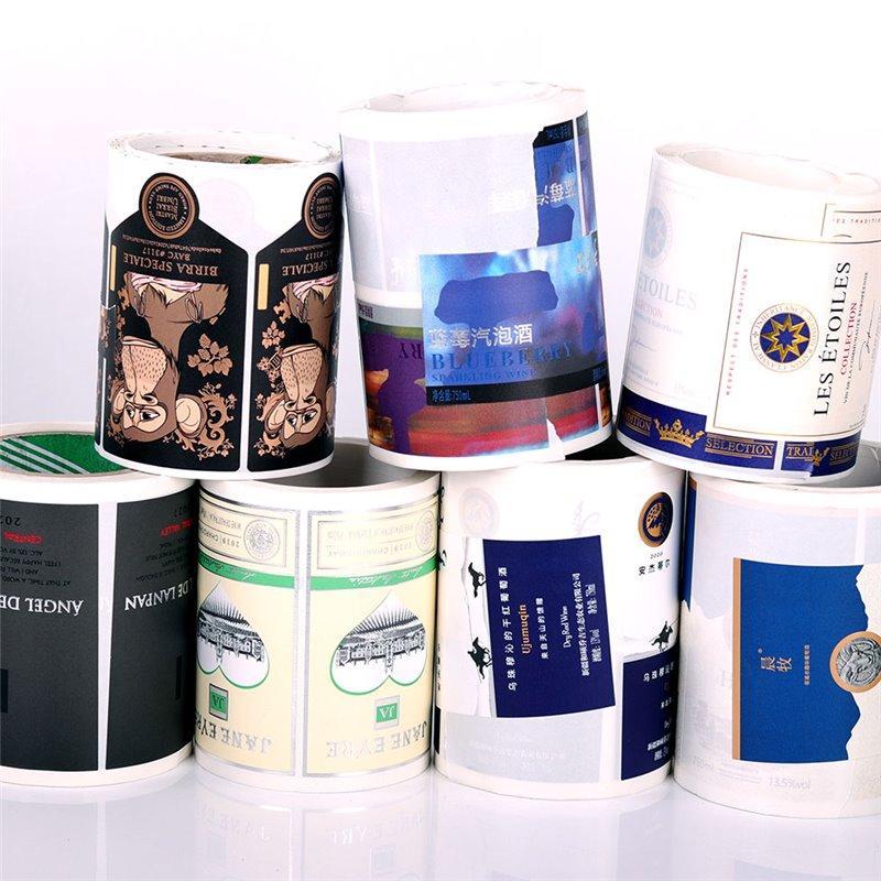 Устойчивые к УФ-излучению, погодостойкие наклейки с логотипом бизнеса на заказ (арт. 1113021)