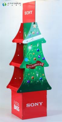 Индивидуально напечатанная картонная стойка для рождественских подарков с полом (арт. 1112904)