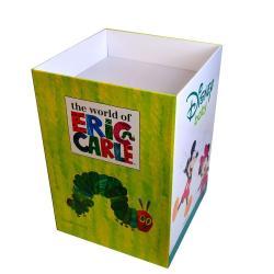 Коробка для товаров в супермаркете с гофрокартоном и рекламными баннерами (арт. 1112911)