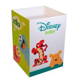 Супермаркетная картонная стойка с 4 полками для рекламных материалов (арт. 1112912)