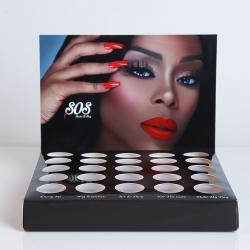 Экологичная картонная складываемая стойка для косметики и помады (арт. 1112937)