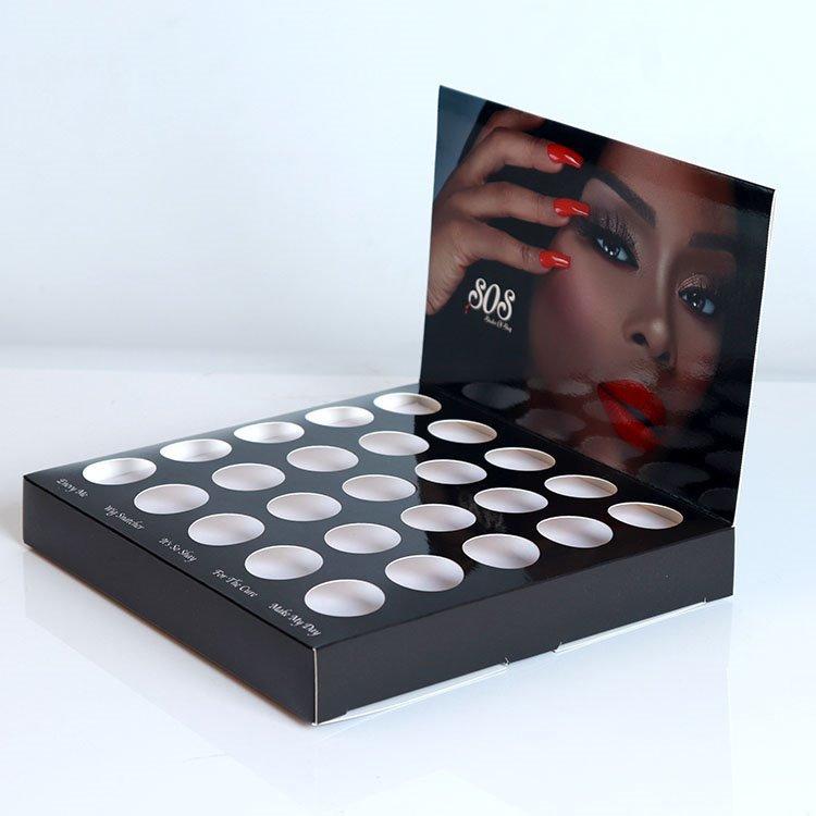 Индивидуальная картонная стойка для косметики для праздников (арт. 1112939)