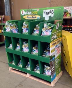 Картонная подставка для магазина с полками для хранения (арт. 1112956)