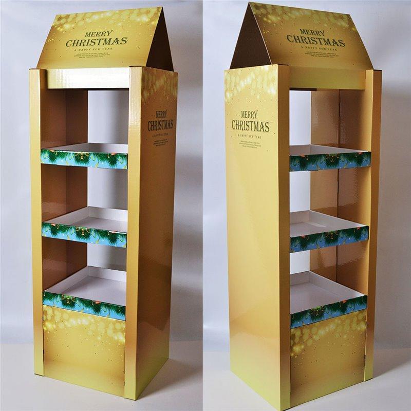 Супермаркетный картонный стенд в виде поезда, 4 уровня для печенья и игрушек (арт. 1112959)