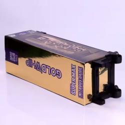 Индивидуально изготовленный картонный trolley box с золотым глянцевым покрытием для выставок и рекламы (арт. 1112994)