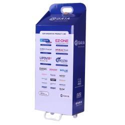 Карточный trolley box с логотипом для медицинских выставок и демонстраций (арт. 1112996)