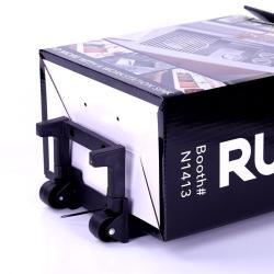 Портативный картонный trolley для выставок с колесами (арт. 1113001)