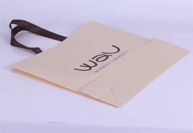 Индивидуальная печать логотипа на крафтовых сумках для ресторанов и кофе, бумажные пакеты на вынос с ручками (арт. 1113048)