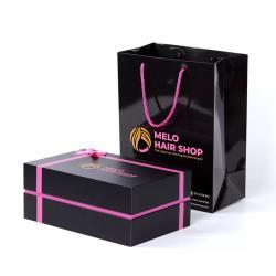 Оптовая продажа роскошных подарочных сумок с логотипом, упаковка для подарков с ручкой для магазинов и дней рождения (арт. 1113051)