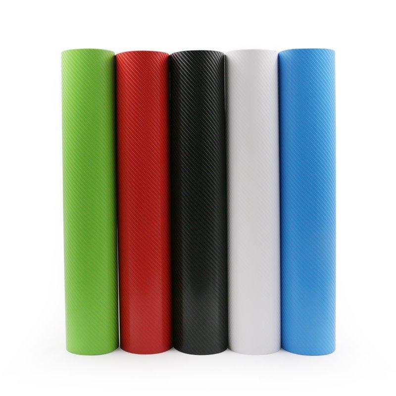 Защитная пленка для кузова автомобиля с узором углеродного волокна 4D зеленого цвета (арт. 1312479)