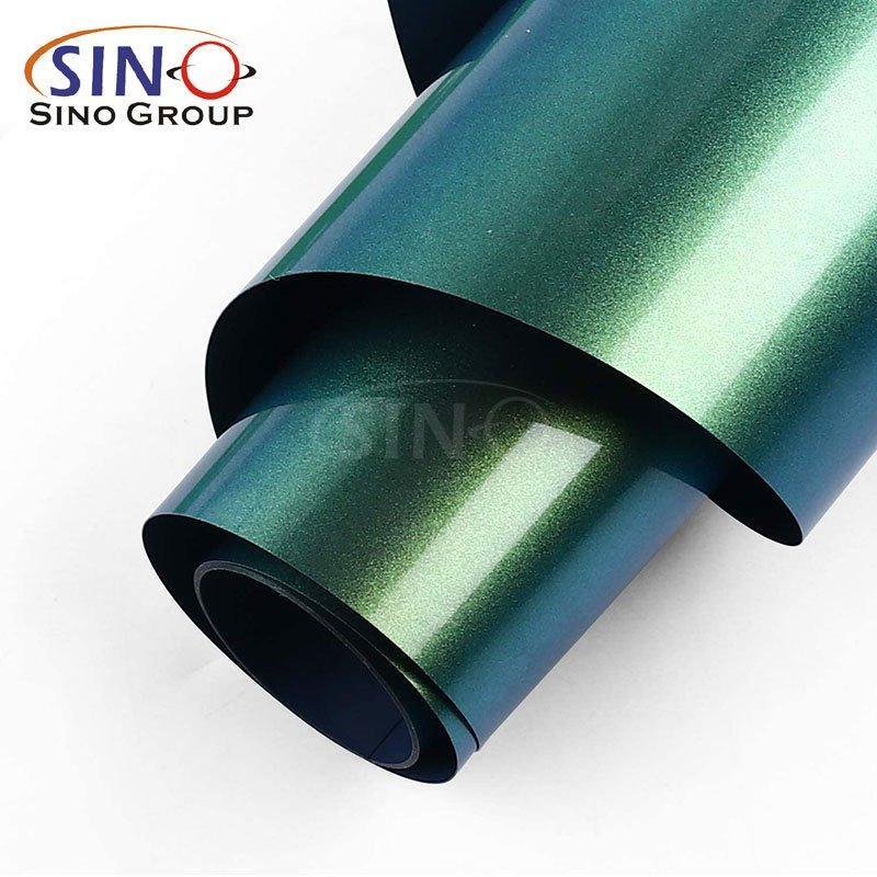 Экологически чистая термопереносная пленка с хроматическим эффектом для нанесения на текстиль (арт. 1312499)