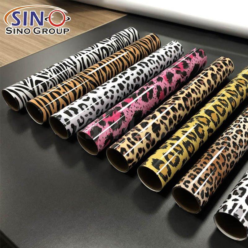 Пленка для термопереноса с тигровым дизайном 0.5x25 м | Для футболок и одежды (арт. 1312508)