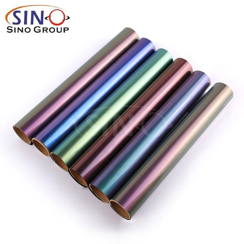 Виниловая пленка для термопереноса с хамелеоновым эффектом | Для футболок и логотипов (арт. 1312511)