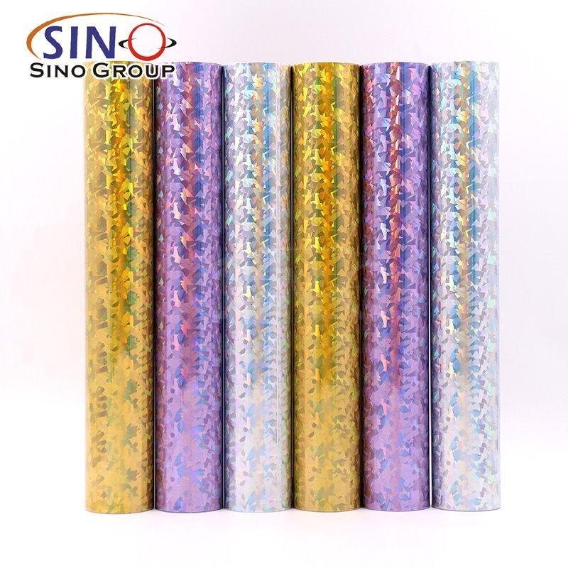 Лазерная голографическая пленка с радужным эффектом для резки графики и DIY (арт. 1312516)