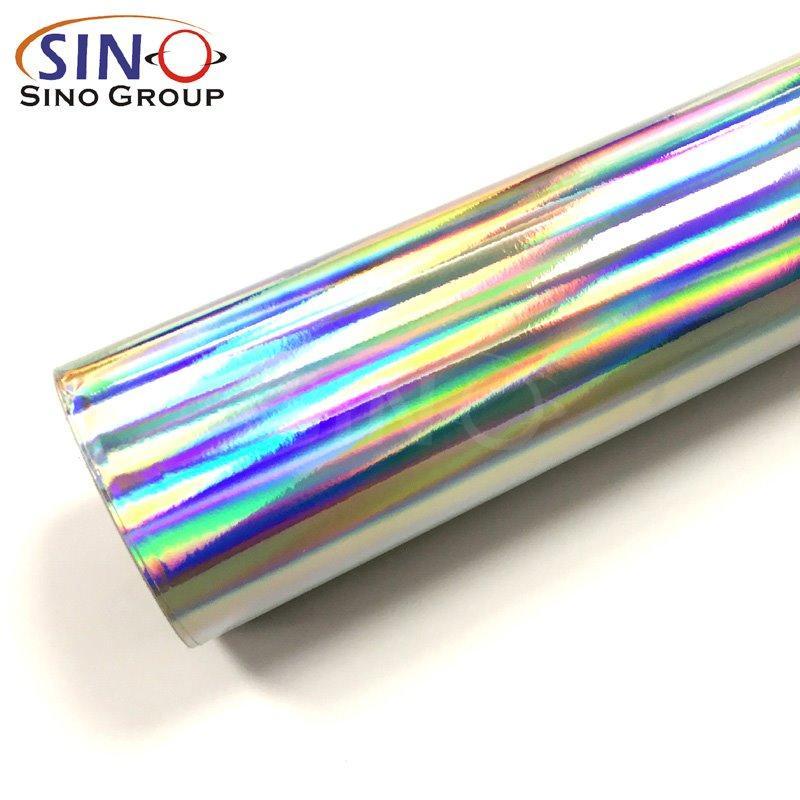 Прозрачная лазерная радужная пленка для печати | Винил для украшений (арт. 1312541)