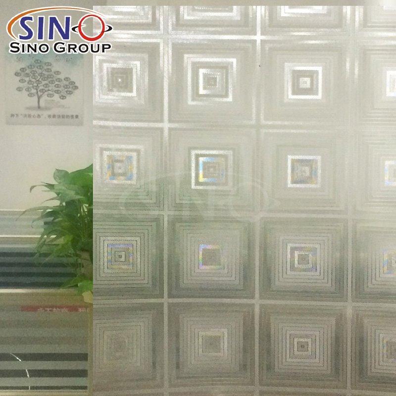 Цветная самоклеящаяся пленка для окон с различными 3D узорами для защиты стекол (арт. 1312587)