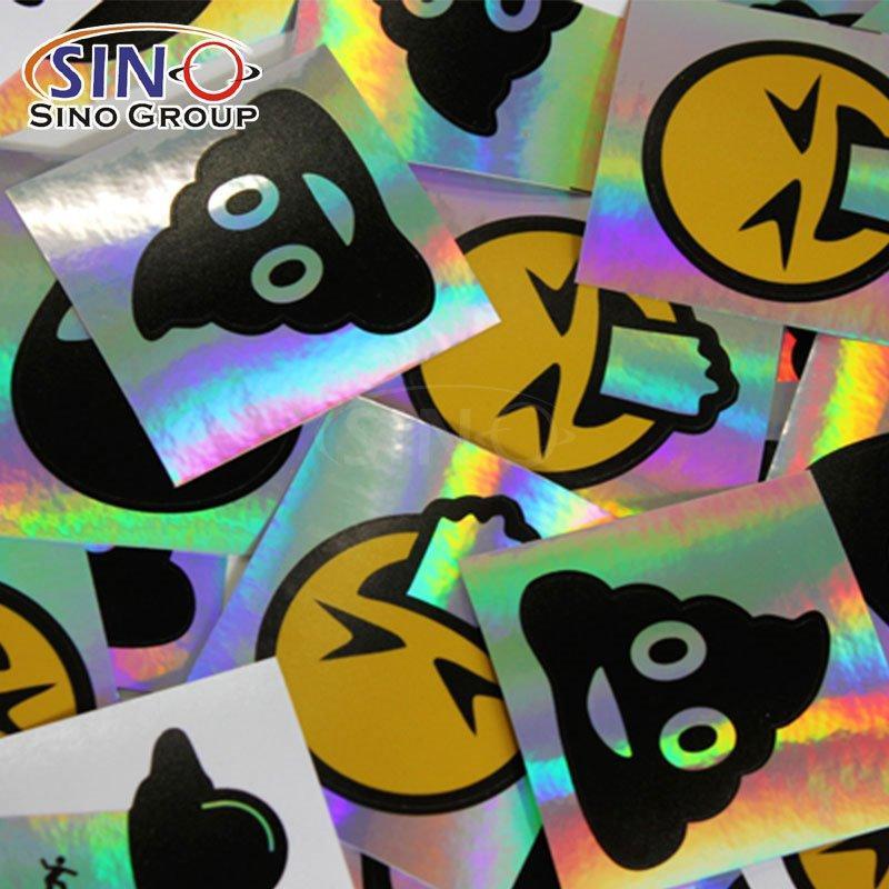 Голографическая виниловая плёнка для наклеек и цифровой печати (арт. 1312455)