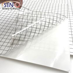 Переносная пленка с серой сеткой и двойной PE защитной бумагой, глянцевая самоклеящаяся виниловая пленка (арт. 1312482)