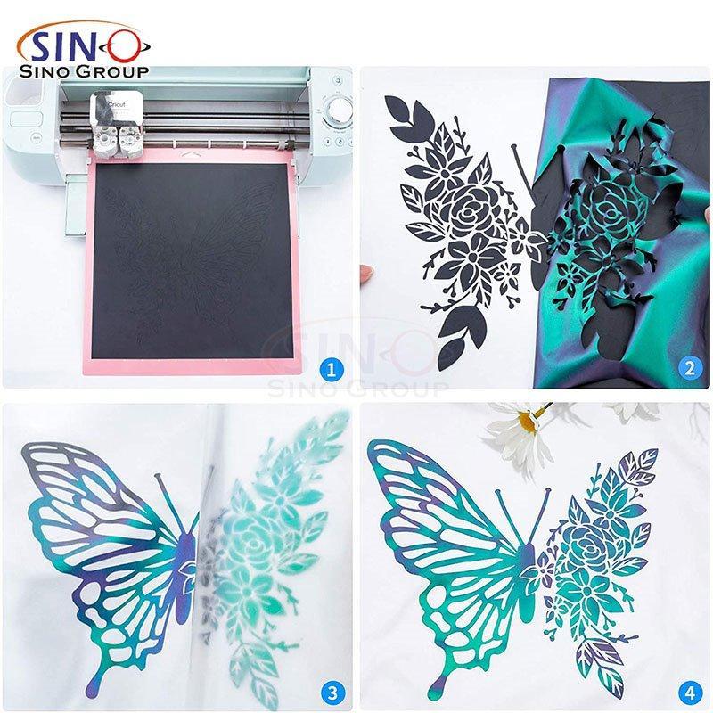 Хроматическая термопереносная пленка для ткани, для изготовления одежды и аксессуаров (арт. 1312502)