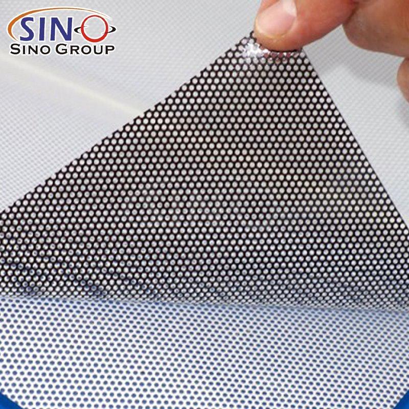 Самоклеящаяся пленка для окон с двухсторонней видимостью | Виниловая пленка для стекла (арт. 1312538)