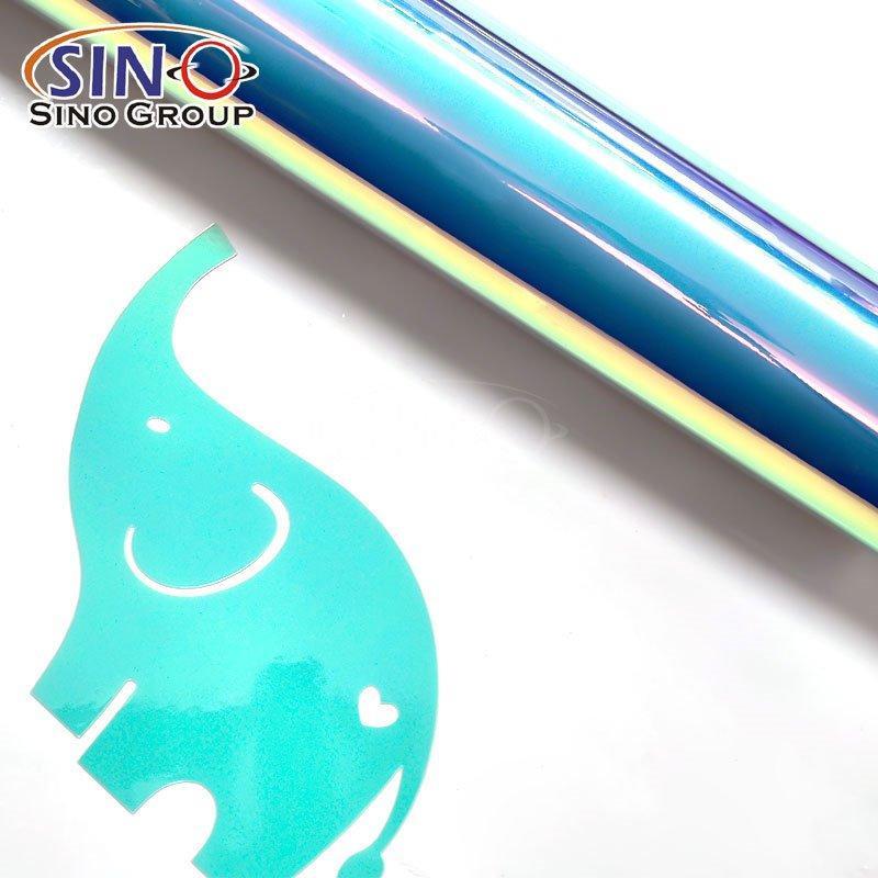 Самоклеящаяся виниловая пленка с радужным свечением | Печать для рекламы и декора (арт. 1312551)