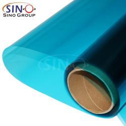 Транспарентная декоративная пленка для окон, цветная защитная пленка для офисов (арт. 1312586)