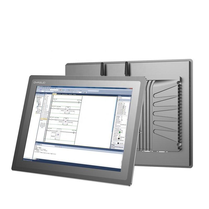 Промышленный экран с сенсорной панелью 10,4 дюйма, емкостной и резистивный, с процессором J1900, i3/i5/i7, RS232, RS485, RS422 (арт. 16121140)