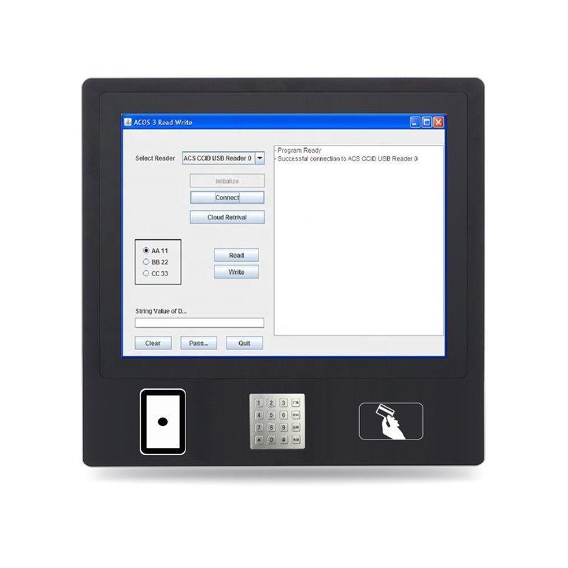 Встроенный сенсорный экран с Wi-Fi и портами RS232, промышленный ПК с емкостной панелью (арт. 16121153)