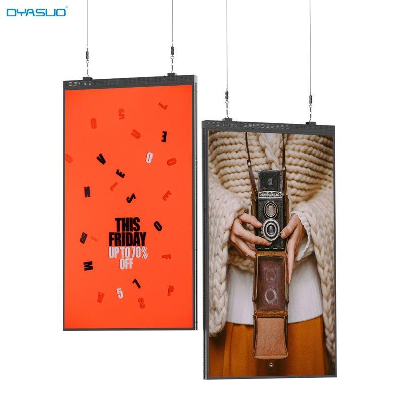 Двухсторонний экран для витрин 4K, 55 дюймов, 3000 нит, для магазинов и ресторанов (арт. 16121158)