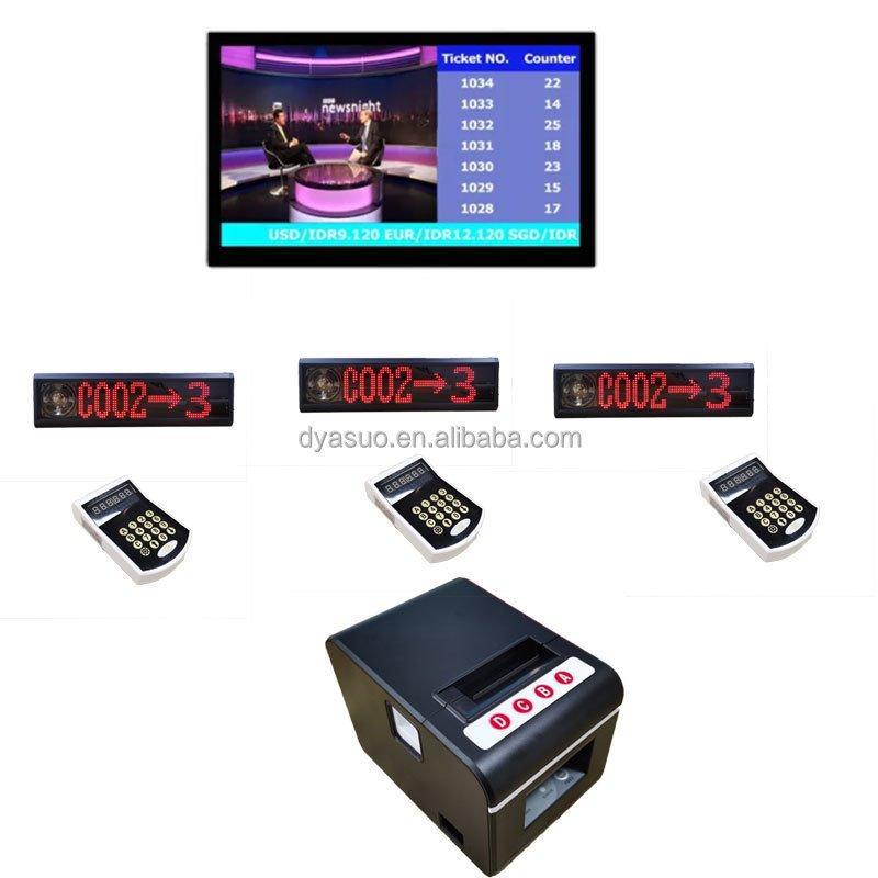 Умная беспроводная система очередей с принтером билетов и LCD-дисплеем (арт. 16121193)