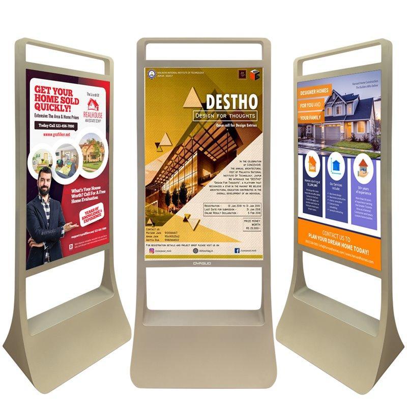 Напольный рекламный дисплей DYASUO 55 дюймов для внутреннего маркетинга (арт. 16121225)