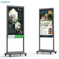 Подвесной рекламный экран 4K FHD с поддержкой CMS, для магазинов и витрин (арт. 16121155)