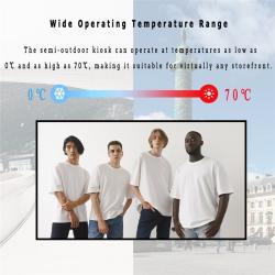 Вертикальный экран с высокой яркостью для витрин, 3500 3000 2500 нит, двухсторонний (арт. 16121157)