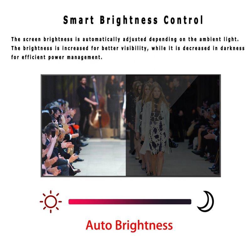 Полуцифровой экран меню, 2500~5000 нит, витринный экран для фасадов магазинов (арт. 16121160)