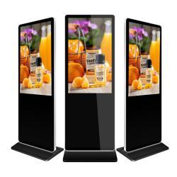 Внутренний портативный напольный цифровой киоск с экраном 32/43/55/65 дюймов (арт. 16121176)