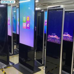 Напольный рекламный LCD монитор 55, 75, 86 дюймов с функцией CMS и 4K Android (арт. 16121217)