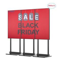 Полуоткрытый рекламный LCD дисплей 43, 49, 55, 65 дюймов, яркость 2500-5000 нит (арт. 16121227)