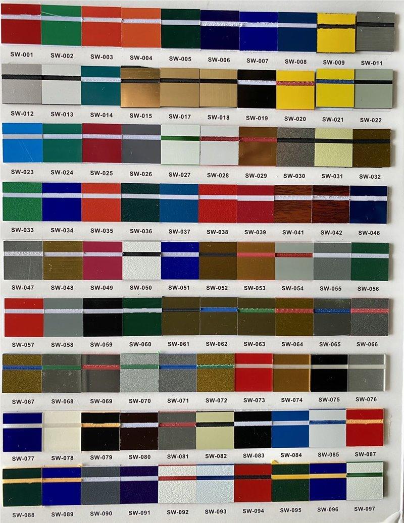 Лист ABS с лазерной гравировкой / гравировка по типу CNC 1.3мм-1.5мм для вывесок (арт. 13121246)