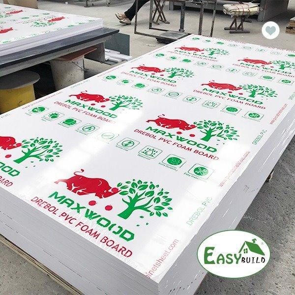 ПВХ пенопластовый лист с низким содержанием CaCO3, водонепроницаемый, плотность 1.56*2.05м, толщиной от 1 до 10 мм (арт. 13121155)