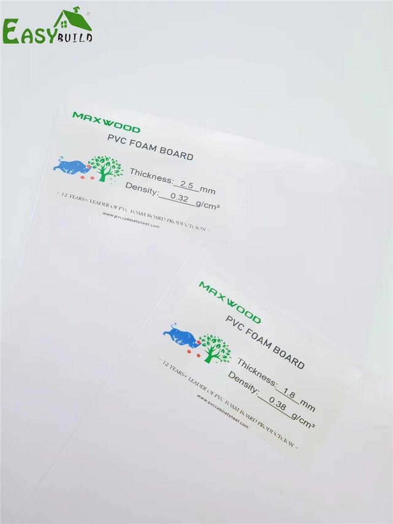 Оптовая продажа низкоплотных ПВХ пенопластовых листов с несколькими слоями ламинирования для кухонных шкафов (арт. 13121162)