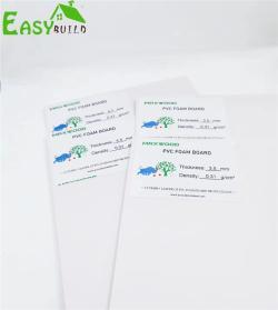 Белый жесткий пластиковый лист Celuka с низкой плотностью для вывесок и рекламы, размер 1220*2440 мм (арт. 13121165)