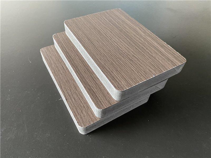 Ламинированная PVC-пенопластовая плита фабричного производства шириной 1.26m, 10/12S матовый мраморный рисунок для шкафов (арт. 13121193)