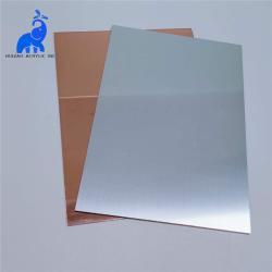 Акриловый лист-зеркало серебристого и золотого цвета для декора стен (арт. 13121209)