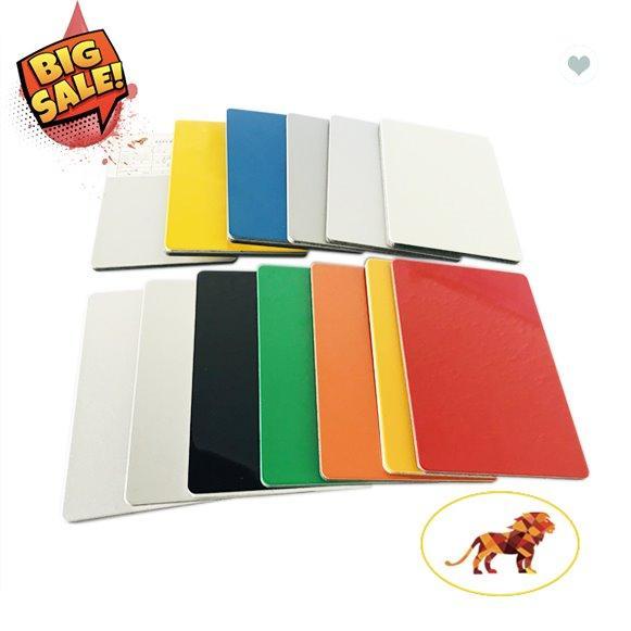 Панель из алюминиевого композита с высокой глянцевостью 6мм 1.22x2.44м для современных фасадов (арт. 13121231)