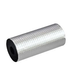 Чёрная пенорезина с алюминиевой фольгой для изоляции труб с охлаждением (арт. 16121076)