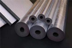 Чёрная пенорезина с алюминиевой фольгой для изоляции труб с охлаждением (арт. 16121076)