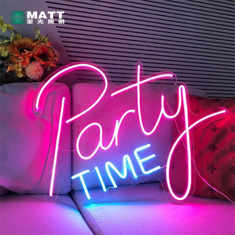 Неоновая вывеска с надписью для декора спальни (арт. 13121077)