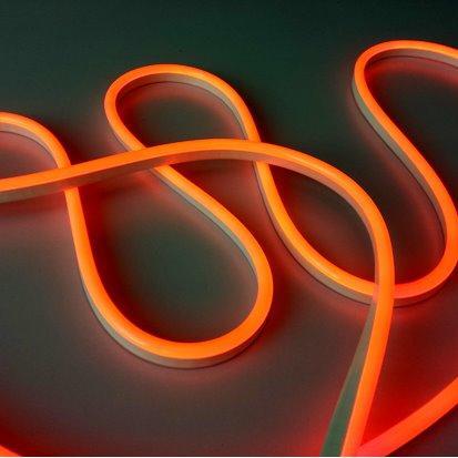 Гибкая светодиодная лента 24V оранжевая для использования на грузовиках и транспортных средствах (арт. 13121141)