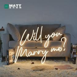Неоновая вывеска "Will you marry me", на заказ для свадьбы и дня святого Валентина (арт. 13121046)